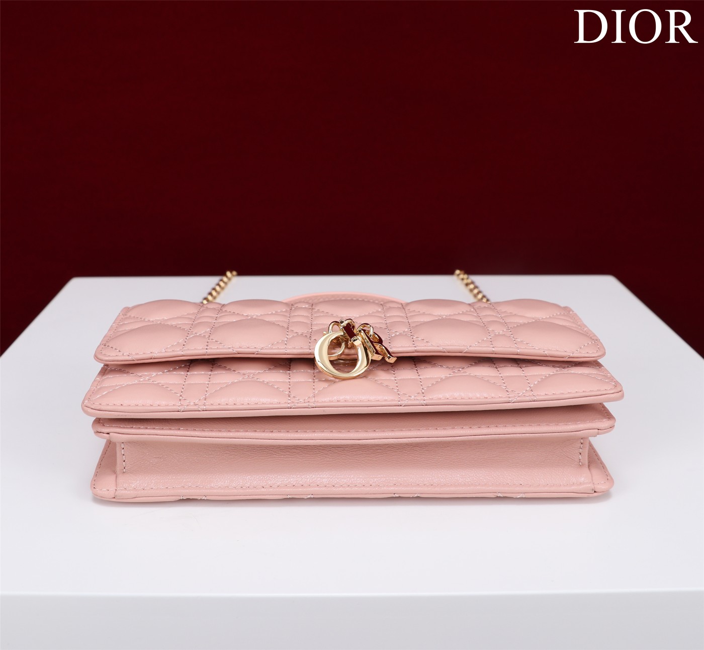 My Dior Mini Bag Pink Cannage Lambskin